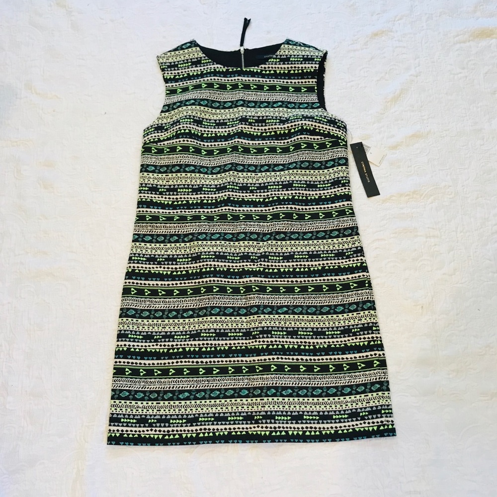 NWT**CYNTHIA STEFFE***Aztec Print Dress***US 4***$228